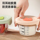 licheers辅食碗玻璃盒婴儿蒸碗分装保鲜储存冻存格家用宝宝辅食工具粉色
