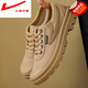 
Xiaohuilijia 3522 casual anti-slip breathable hiking shoes canvas shoes soft sole wear-resistant hiking outdoor authentic labor protection shoes men khaki 38