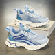 
Children's shoes for boys and girls' shoes for summer breathable mesh medium-sized children's boys running shoes anti-slip sports shoes sky blue (summer mesh) 1291 37 inner length 23.5cm