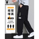 
Playboy; PLAYBOY overalls for men 2025 new summer wide-leg loose straight spring and autumn casual long pants for men 9930 gray XL