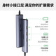 绿联（UGREEN） 拓展坞 Type-C扩展坞USB-C转HDMI转换器3.0分线器电脑转换器MacBook Air适用iPad Pro笔记本 5合1【DP投屏8K+HUB+PD】15905