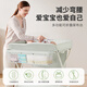 Sweeby Baby Windel Tischmassage und Pflegetisch Neugeborenes Baby Touch Tisch falten Dressing und ordentliches Tidy-Tisch klassische Version 丨 normales Rack + Einschicht-Hang-Beutel + Liftrad