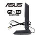 Asus b660 b760 z690 z790 Z890 WiFi6e WiFi7 Bluetooth magnetic antenna Easy to disassemble Asus wifi6E fast plug antenna Black antenna connection