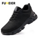 Chaussures de protection contre le travail fuméer Isolation confortable légère des hommes et ordinateur portable anti-schashs respirant Anti-puncture et usure de sécurité du site de travail des chaussures [confortable et respirante] Chaussure ultra-légère 41