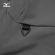 Mizuno (MIZUNO) 25th new style hooded waffle velvet jacket for men and women, three-in-one jacket