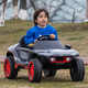Xingchenhao Audi Children's Elektroauto Offroad Auto Allradbaby Fernbedienung Auto Baby Spielzeugwagen Jungen und Mädchen können in Menschen sitzen Audi e tron Sky Cloud Grey