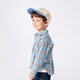 Balabala children's clothing children's shirts 2025 girls boys tops plaid shirts spring parent-child versatile 209125102201