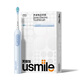 usmile smile plus electric toothbrush P10 student birthday gift for boyfriend and girlfriend Fully automatic adult voice wave vibrating rechargeable toothbrush wedding gift P10 iris blue [365 days super long battery life]