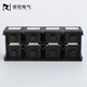 TC60/100/150/200/300/400A high current terminal block 2/3/4/5P copper terminals TC1005/100A5 positions