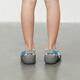 Jnby от Jnby jiangnan Buyi Детская одежда Легкая спортивная обувь Спезиция Splising Secute Spring и Summer Boys and Girls Kids 6O4M12860 673/серой размер порошка 30 (длина обуви, внутренний диаметр 196 мм)
