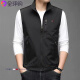 Tommy Hee Kelly Tommy Men's Spring y Autumn delgada Chaqueta de alineación de link chaleco en el chaleco de pesca al aire libre Tendencia de chaleco de chaleco sin mangas Blue HKTM-686 M Peso recomendado 100-120 Jin [Jin equivale a 0.5 kg]