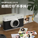 First photo of D1Pro instant camera, retro sublimation photo printing camera that prints photos directly, birthday gift for girls