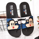 
paul frank big mouth monkey sandals men and women couples home bathroom slippers indoor home shoes outdoor beach shoes 6218 sky blue 38 suitable for daily wear 36/37