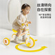 Luddy (Luddy) Little Yellow Duck Children's Balance Car 1-3-6 Years Old Sliding Car Baby Walker Multi-function Tricycle Gift Little Yellow Duck + Car Basket [One car and four use] 1-6 Years Old