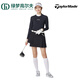Taylormade泰勒梅高尔夫服装新款女士运动防风golf长袖立领上衣 白色-M13298 L