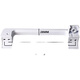 Suitable for Haier freezer handle horizontal door lock refrigerator door accessories plastic freezer flat handle curved lock key A style handle 1 piece does not include lock head