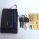 Die französische Kreativmünzenbrieftasche verfügt nur über Papierzahn-Leinwand-Denim-Mini-Brieftasche für die lässigen multifunktionalen multifunktionalen kreativen Münzbrieftätigkeit von Schülern hat nur Papier-Reißverschluss-Leinwand