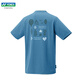 
YONEX YONEX badminton uniform short-sleeved T-shirt shorts men's 16671CR yy sportswear quick-drying environmental protection series men's t-shirt 16833BCR mist blue XL