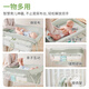 Sweeby Baby Windel Tischmassage und Pflegetisch Neugeborenes Baby Touch Tisch falten Dressing und ordentliches Tidy-Tisch klassische Version 丨 normales Rack + Einschicht-Hang-Beutel + Liftrad