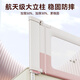 InnoTruth crib fence bed single-sided baby anti-fall fence three-sided safety bedside guardrail one baffle without punching Pink Rabbit-2 meters single-sided