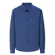 Zhixiang 2025 Camisa de algodón de primavera y otoño y línea de manga larga Camisa de solapa masculina La chaqueta superior de papá versátil e informal 9905 Prince Blue 3xl - sugerido 155/170Jin [Jin equivale a 0.5 kg]
