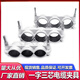 
XMSJ one-line three-core aluminum alloy high-voltage cable fixing fixture JGW3-13567 cable clamp clamp clamp clamp clamp clamp clamp clamp clamp clamp clamp clamp clamp clamp clamp JGW(3)-10 cable outer diameter (140-166)