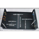 Aluminiumoxid aus dem Fieber Grade Exquisit A98 Verstärker LM3886 Verstärker -Chassis Aluminiumlegierung Chassis Gelbgelb