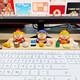 Yunya entrance workstation small ornaments for home car office desktop birthday gift girl moves and moves gift Little God of Wealth blind box [a set of 6]