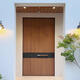 Customized light luxury cast aluminum door villa door mother door rural self-built house entrance door door door anti-theft double opening copper door Customized cast aluminum door