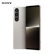 索尼（SONY）Xperia 1V 马克五代 5G智能手机 4K 120Hz超清高刷屏 电影感影像专业拍照调校 超薄直屏 3.5耳机孔 雾银 12GB+256GB 港版