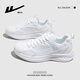 Pull back women's shoes autumn and winter new sports shoes women's soft sole lightweight shoes casual running shoes white 38