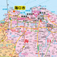 2025全新升级版大幅面地图 海南省地图 尺寸约:1.1米*0.8米 折叠覆膜 大比例政区图城区图市区图 政区区划城市交通路线旅游 乡镇信息 出行易携带 中国分省系列地图