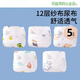 Jueyue Baby Diaper Pure Coton Wasable Meson Breat-né nouveau-né Babe Urine Ring Gauze NOUVEAU LIEU NOUVEAU COUPE BURMATE BABILLE STYLE BÉBALLE [RÉMANDEMENT MULLDES, 5 PACKS L [0-2 ANS] 15-24JIN [Jin est égal à 0,5 kg] bébé