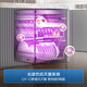 Haier 180L three-pump five-layer large-capacity disinfection built-in household mother and baby disinfection cabinet EB200 tableware disinfection ultraviolet + light wave pasteurization pure physical disinfection two-star 180 liters built-in
