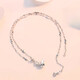 Ji Shizhe pt950 platinum platinum necklace female swan 2025 new clavicle chain Chinese Valentine's Day birthday gift for girlfriend noble platinum model-swan necklace