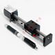 
XMSJFUYU30T screw rod slide set miniature electric CNC stepper motor linear guide rail slide table Tr8*12200mm