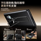 
Leko [Stealthy leather wristband invisible bracket] Huawei MateX6 mobile phone case X6 collector's version head layer cowhide intelligent dormant luxury fashion new flip cover X5 anti-fall protection case [Invisible wristband metal stand intelligent dormant lens all inclusive] Gold-edged red Huawei MateX6/Collection universal