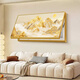 
Hanxuan Rizhao Jinshan Living Room Electric Meter Box Decoration Painting Horizontal Large Size Power Switch Covering Modern Simple Hanging Painting JD14988 100*50cm (Covering 90*40) Lifting cover/support pole gold frame