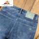 Scarecrow (mexicano) Counsy Counter para retirar la cola de hombres Single Oferta especial Jeans Blue Men's Light Luxury Luxury Luxury Men's Pantalers 9902 Blue Grey 34