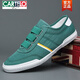 
CARTELO CARTELO Spring and Autumn Men's versatile white shoes 2025 new Korean version of white casual canvas shoes men one foot pedal shoes men SS9272 black and white 38