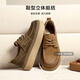 Belle al aire libre Zapatos de ropa de trabajo de moda 2025 Nuevos zapatos de tostada de avellana de suela suave A1864am5 Caki 42