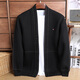Tommy Hee Kelly Tommy Light Luxury Men's Cardigan 2025 Spring and Autumn New Jacket Men's Men's Brand Outer Sweater Outer Knit Sweater Shangqing M 165 recomendado 100-120Jin [Jin iguala 0.5 kg]