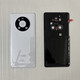 I适用华为Mate40pro原装拆机后盖mate40纯原99新原厂手机后壳玻璃 Mate40 Pro亮黑色原拆99新 装机