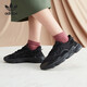 ADIDAS (ADIDAS) Clover Men's Shoes and Women's Shoes Ozweego Retro Mesh Sports Breathable y zapatos informales de papá EE6999 [Negro/recomendado] 40.5
