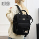 BOYATU Mommy Bag Ligero impermeable Bolsa Mother Bag New Large Capacidad Mochila Mother and Baby Bag Green