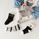 Miaoyoutong Spring and Autumn Socks Pure Cotton Boys and Girls Autumn Trend Boys Cartoon Boneless Mid-Tube Children's Cotton Socks for All Seasons G Dot Bunny 5 Pairs 4-6 Years Old M Size Recommended Foot Length Approximately 13-16cm