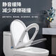 Jiumu King Heated Toilet Seat Electric Heating Cushion Seat Smart Constant Temperature Household Universal Toilet Board Toilet Cover Durable Leak Protection Design - More Safe - Thickened Large U Shape Intelligent Adjustable - Temperature -