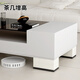 Liofeng table foot booster, bed foot heightening artifact, load-bearing sofa coffee table, table corner leg furniture, non-slip, silent and wear-resistant base, square black 5.8*5.8 high 4cm 4 pieces