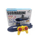 Burjuman Nuclear Submarine -Modell kann remote kontrolliertes Submarine -Kinderwissenschaftsexperiment Wassermodell hausgemachte DIY -Spielzeug Exploration Green Power gestartet werden