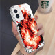 
Huanxiao Nezha Honor 100 mobile phone case simple metal paint fashionable personality dirt-resistant glass Nezha feeling light luxury Honor 100 [Metal Red New Year Red] SY12189 Nezha